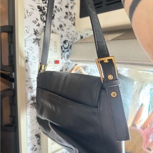 Giani Bernini black and gold purse